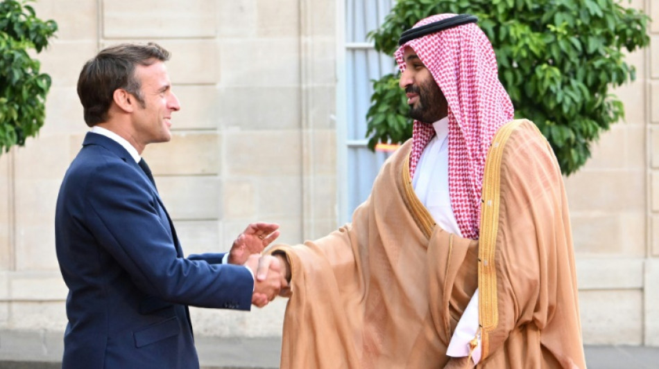 Saudiarabischer Kronprinz zu Gespräche über Ukraine und Finanzgipfel in Paris