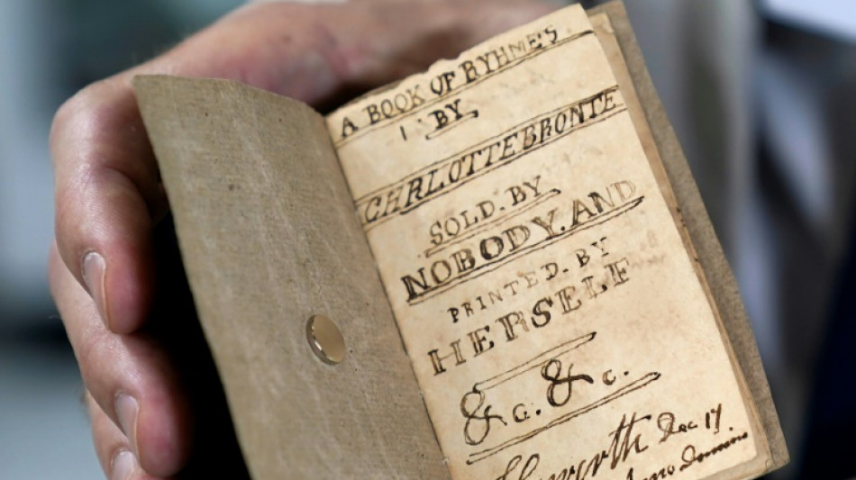 Tiny Bronte book, unseen for a century, goes on sale in New York