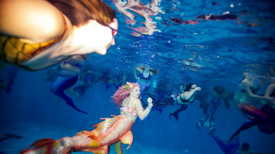 'Sharing the magic': Mermaids embrace inclusivity