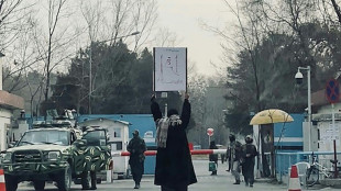 'Proud and strong': Solo protest against Taliban university ban