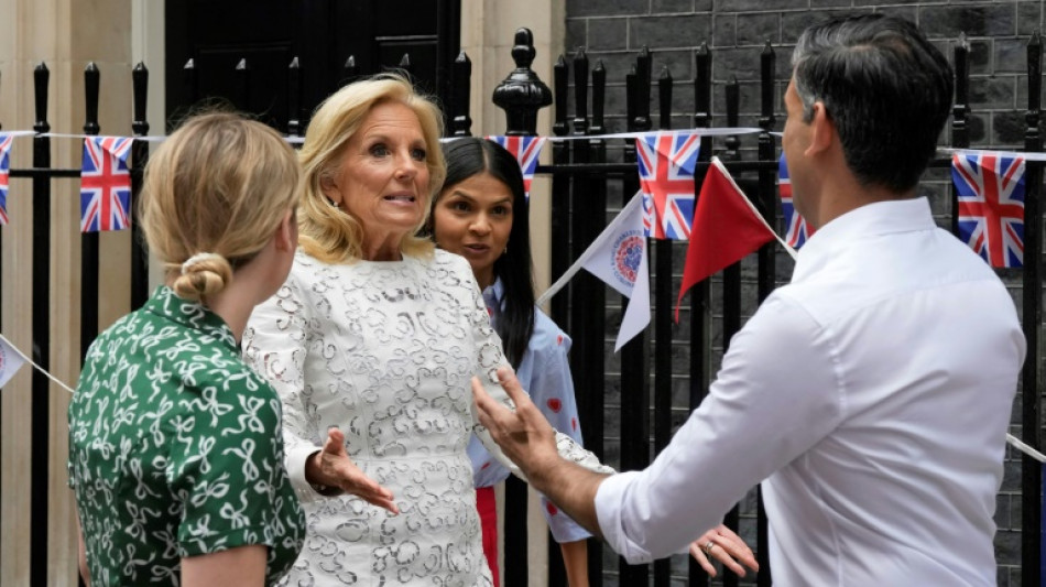 Jill Biden bei Coronation Lunch zu Ehren von Charles' Krönung