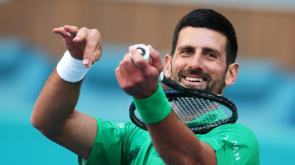 Djokovic, Andreeva y Swiatek debutan con triunfo en Miami, Alcaraz dice adiós