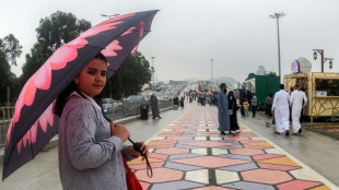 Los sauditas huyen del calor a la montañosa "Ciudad de la Niebla"