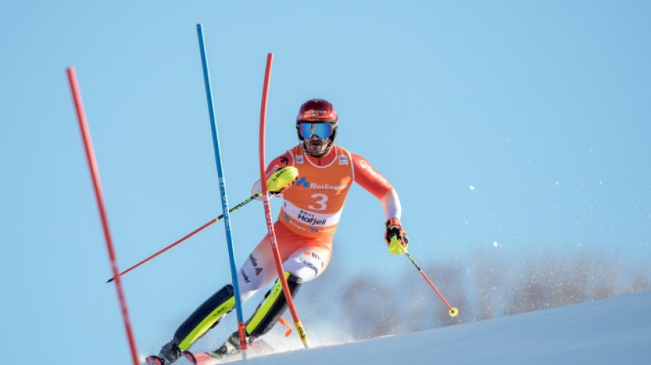 Ski alpin: intouchable à Hafjell, Meillard se relance dans la course au globe du slalom