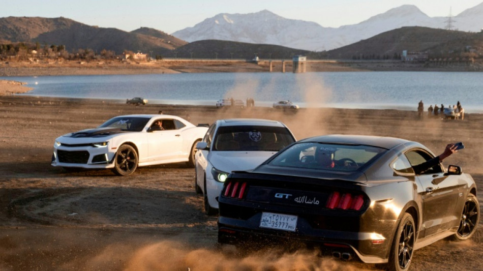 Drifting with purpose: sports car enthusiasts rally in Afghanistan