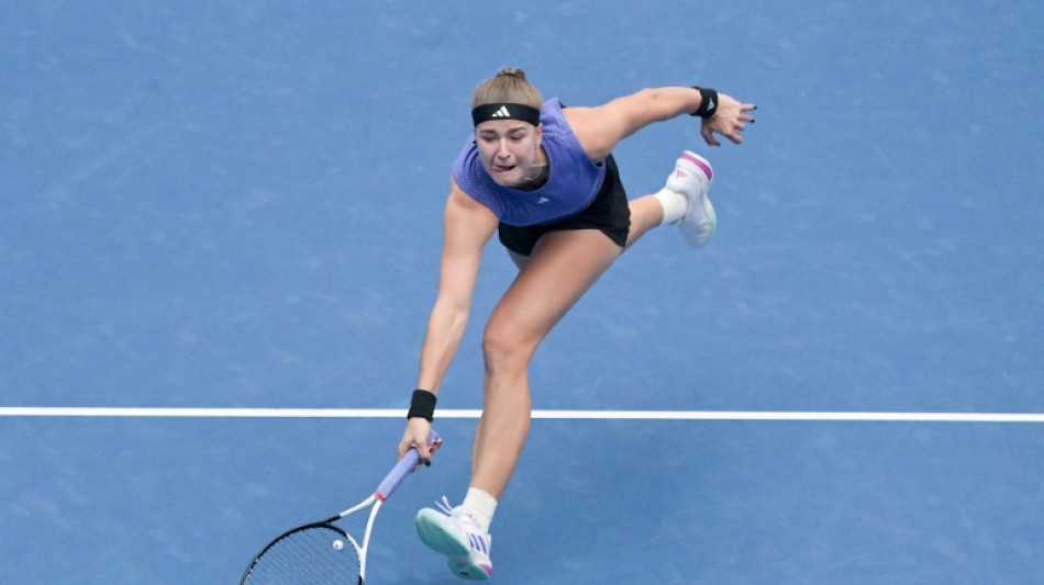 Top seed Sabalenka stunned by Muchova in Beijing last eight