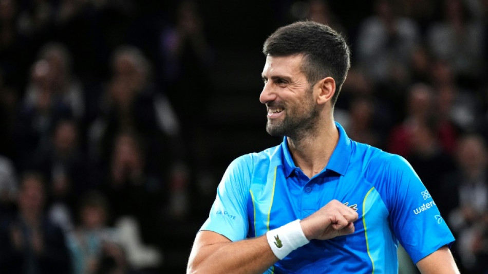 Djokovic vence Rune e vai às semifinais do Masters 1000 de Paris