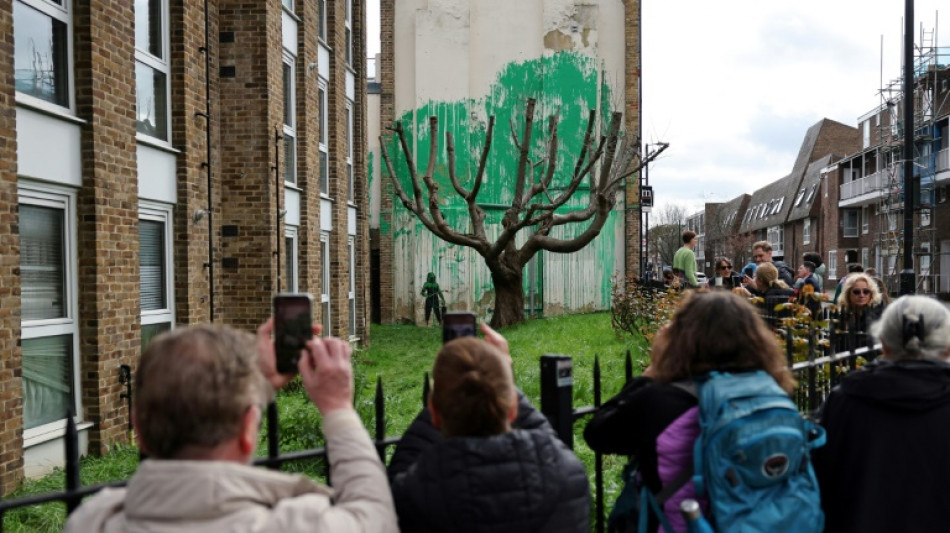 Banksy mural to be protected after London paint attack