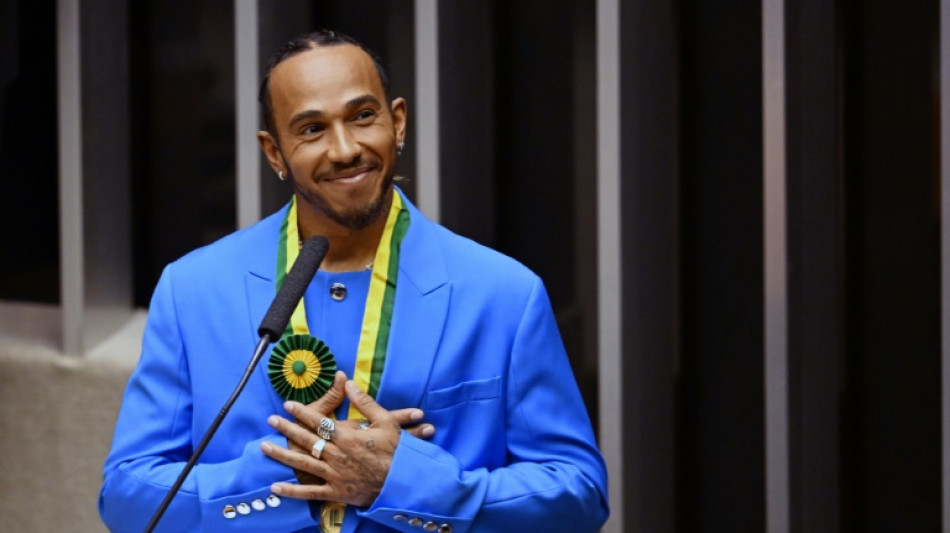 Lewis Hamilton named honorary citizen of Brazil