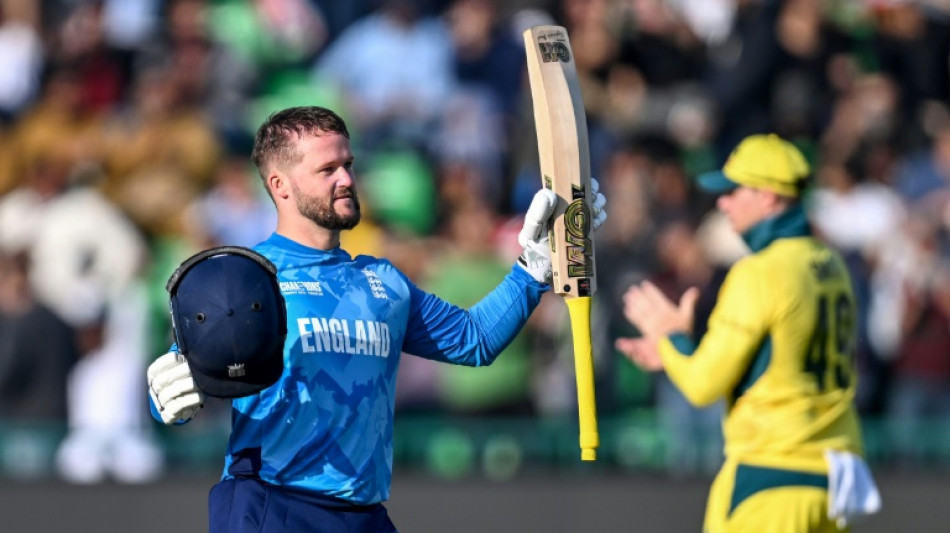 Duckett ton drives England to 351-8 against Australia in Champions Trophy