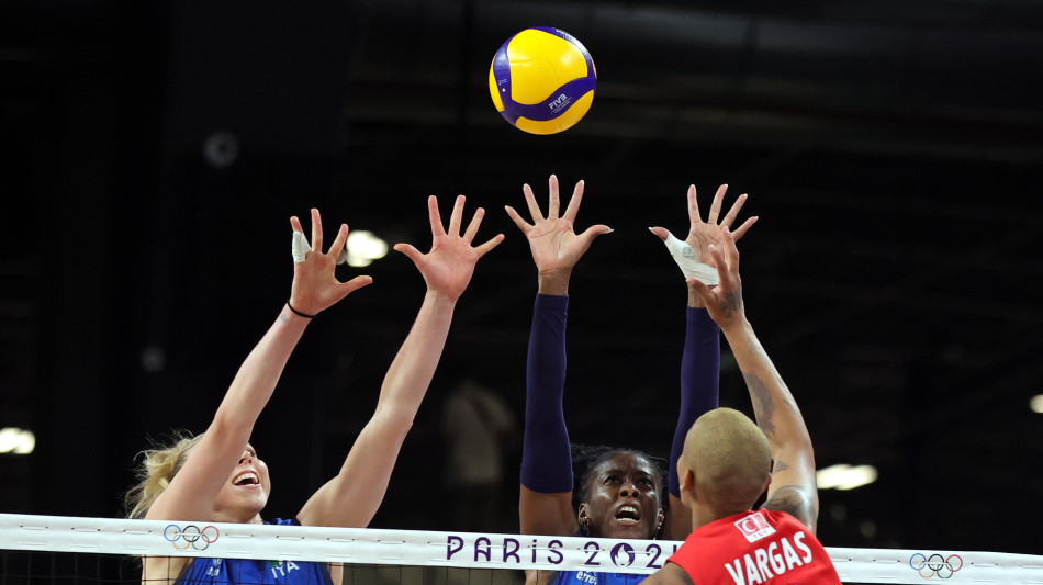 Parigi: altra medaglia Italia, azzurre della pallavolo in finale