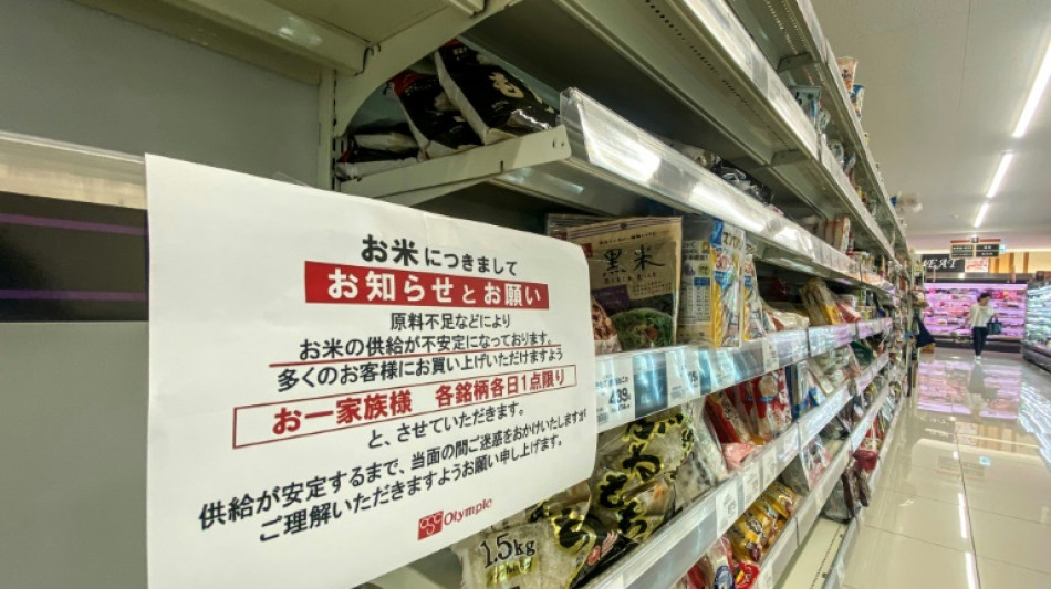 Los japoneses se apresuran a comprar arroz ante el riesgo de escasez