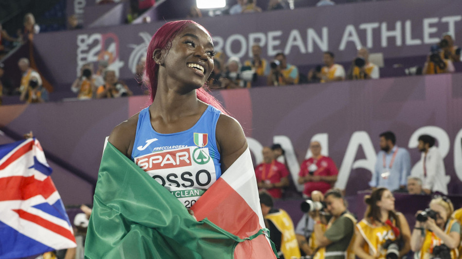 Euroindoor atletica: oro azzurra Dosso nei 60 m