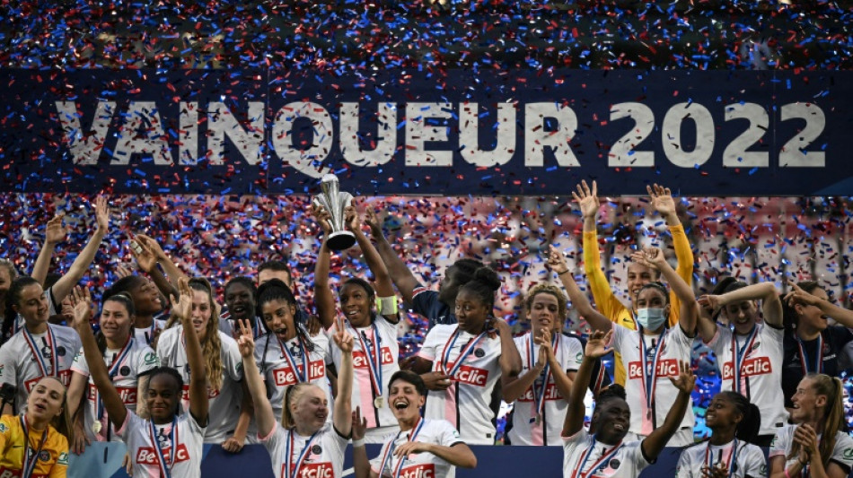 Coupe de France féminine: le PSG assomme Yzeure pour son troisième sacre