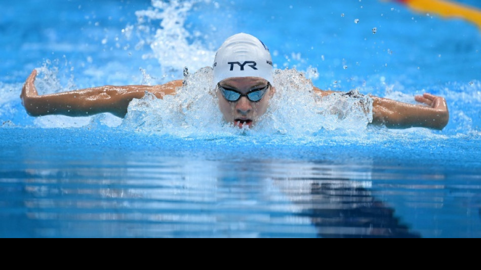 Mondiaux de natation: Léon Marchand, le prodige français à la sauce américaine