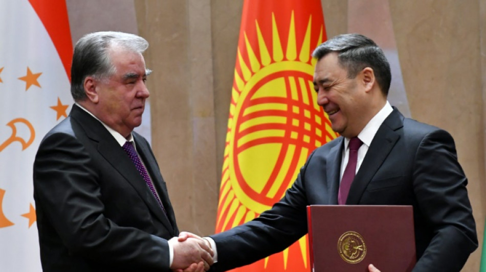 Le Kirghizstan et le Tadjikistan entérinent un accord crucial pour l'Asie centrale