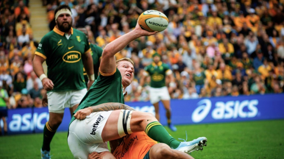 Rugby Championship: l'Afrique du Sud intraitable avec l'Australie en ouverture