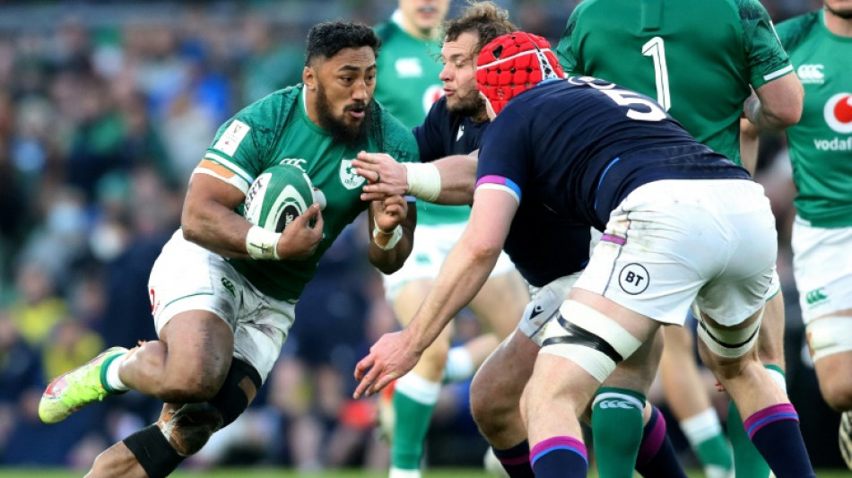 Six nations: l'Irlande bat l'Ecosse et met la pression sur la France