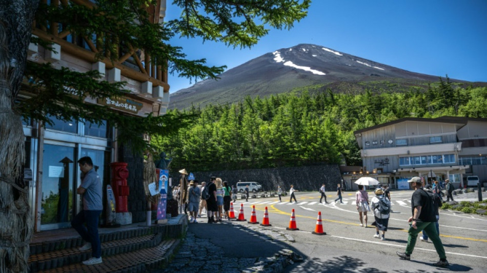 Mount Fuji crowds shrink after Japan brings in overtourism measures