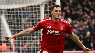 Wood hits hat-trick as flying Forest thrash Brighton 7-0