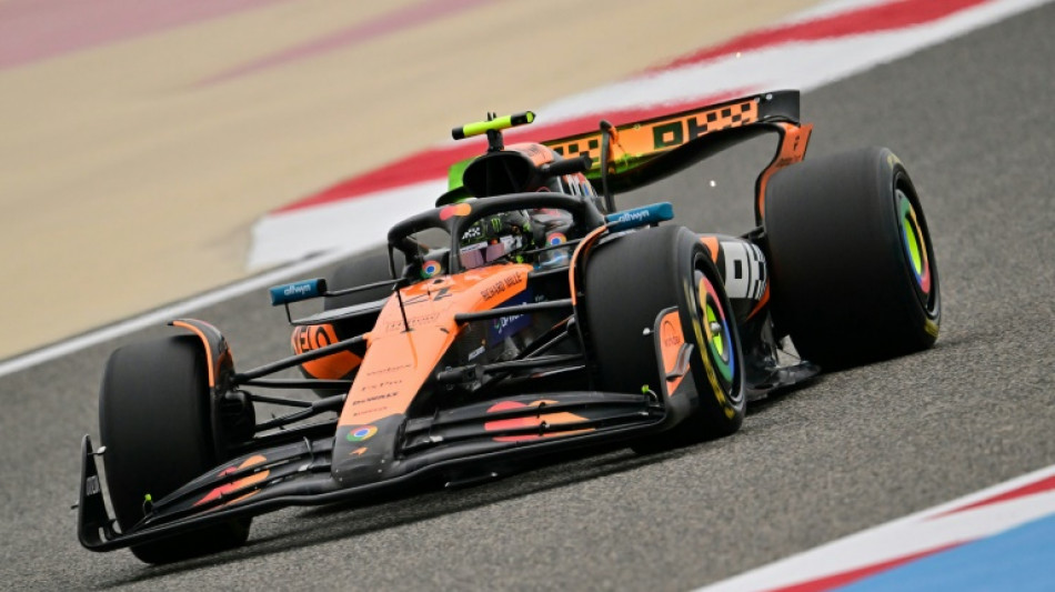 Norris domina 1º dia de testes da F1; Bortoleto é o 12º