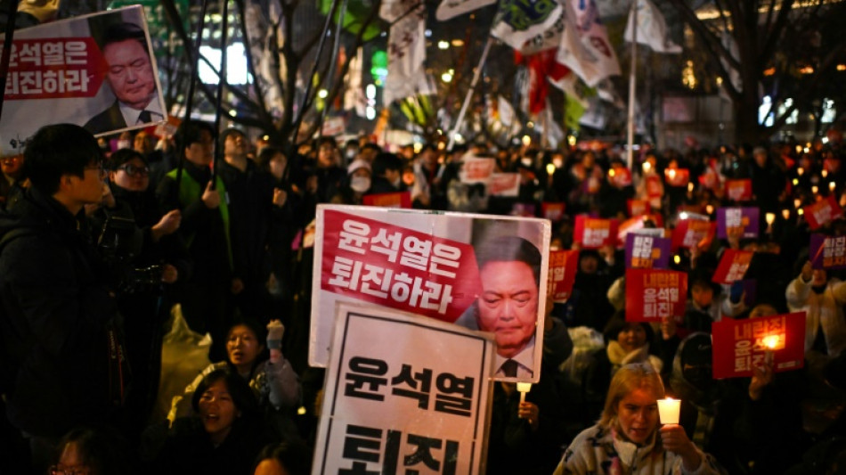 Thousands march demanding S. Korea president resign over martial law debacle