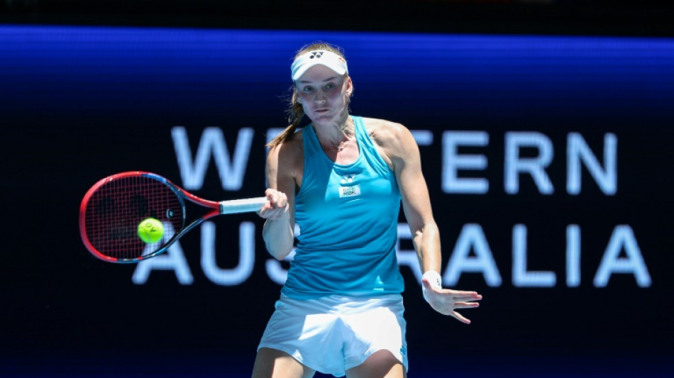 Tennis: débuts gagnants pour Rybakina à l'United Cup face à l'Espagne