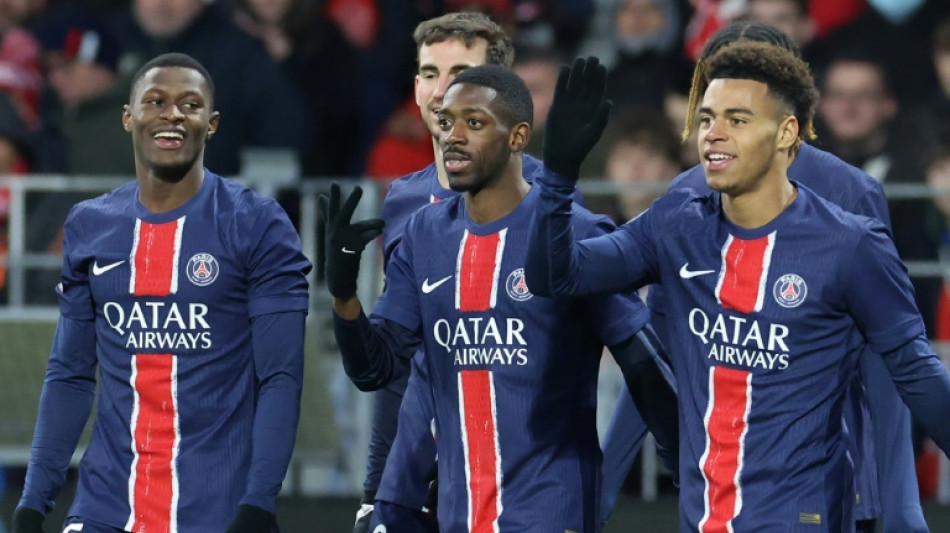 In-form Dembele hits hat-trick again as PSG thump Brest