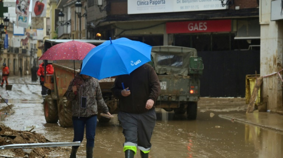 Erneut höchste Unwetter-Warnstufe in von Flutkatastrophe verwüsteter Region Spaniens