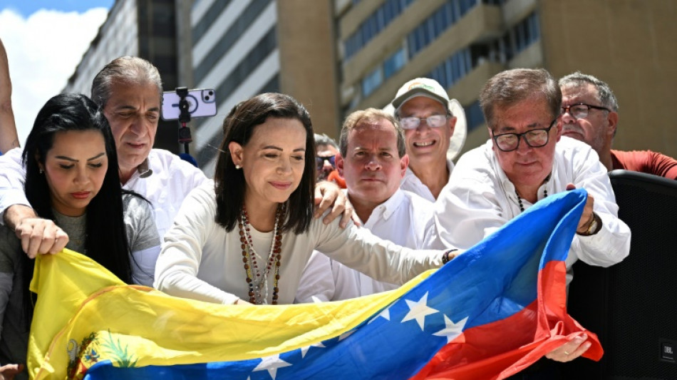 La opositora venezolana Machado pide ayuda a la comunidad internacional