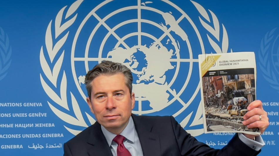 L'ONU réclame 47 milliards de dollars d'aide humanitaire dans un monde "à feu et à sang"