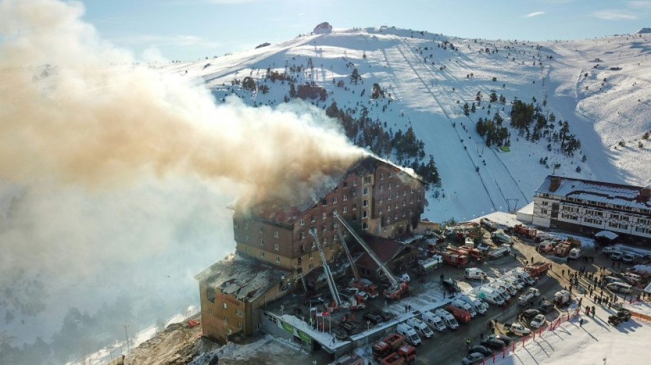 Zahl der Toten bei Brand in türkischem Ski-Hotel auf 76 gestiegen