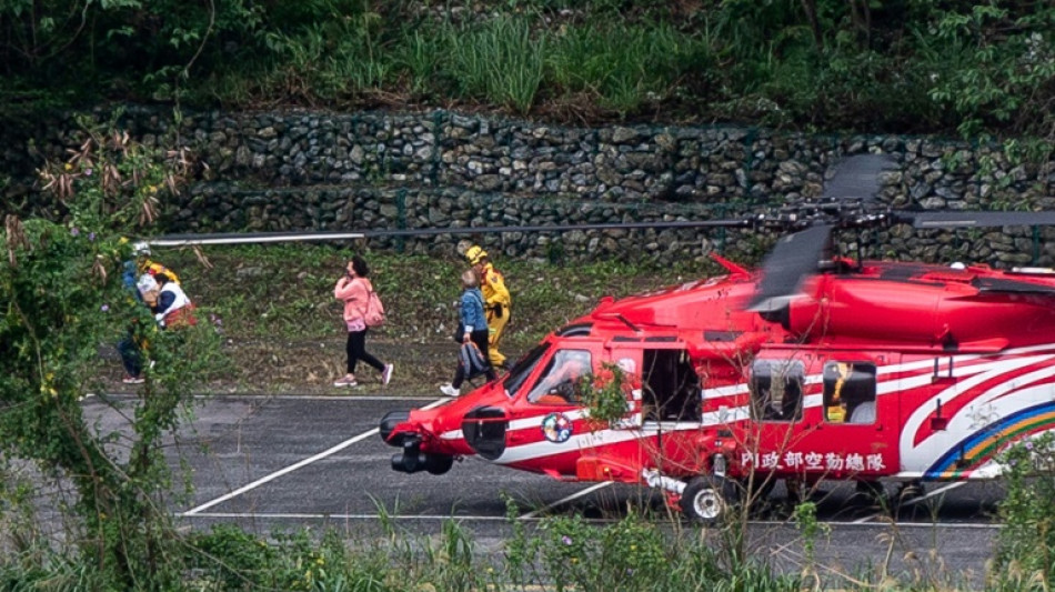 Taiwán evacúa a turistas atrapados en un parque nacional tras el sismo