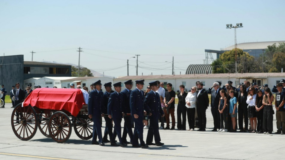 After deadly fires, Chile mourns ex-president Pinera