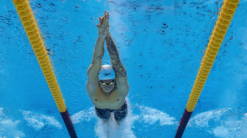 Mondiaux de natation: Caeleb Dressel forfait pour le reste de la compétition