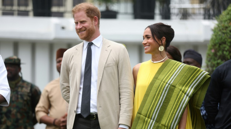 Prince Harry, Meghan finish Nigeria tour in Lagos