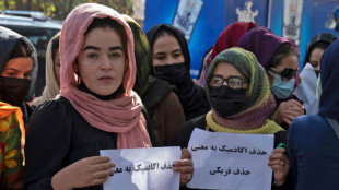 Afghan women protest after students expelled from university dorms