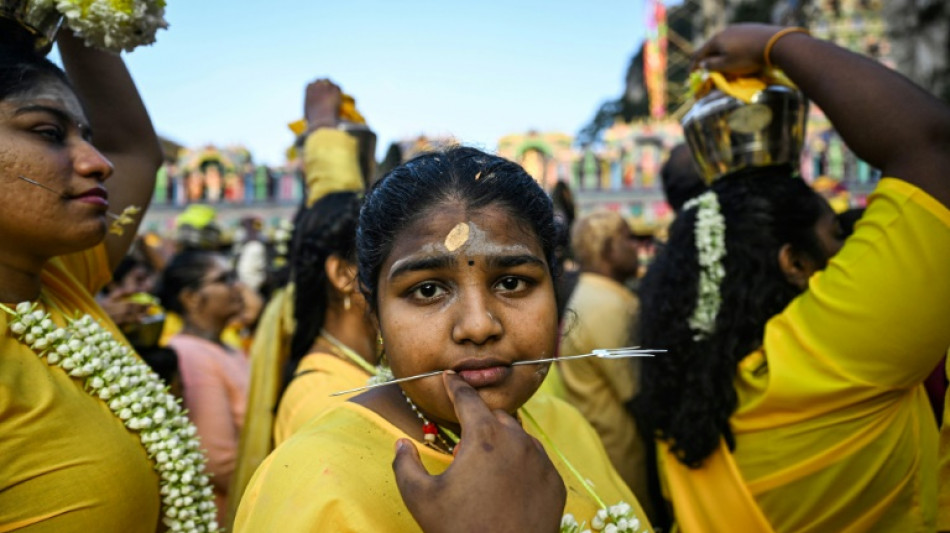 Malaysia's Hindus mark Thaipusam festival with fervour