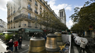 Notre-Dame retrouve huit cloches à trois mois de sa réouverture