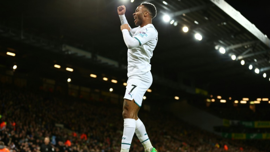 Sterling hat-trick extends Man City lead, toothless Man Utd held by Southampton