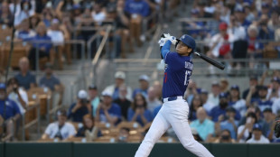 Dodgers star Ohtani homers in pre-season debut