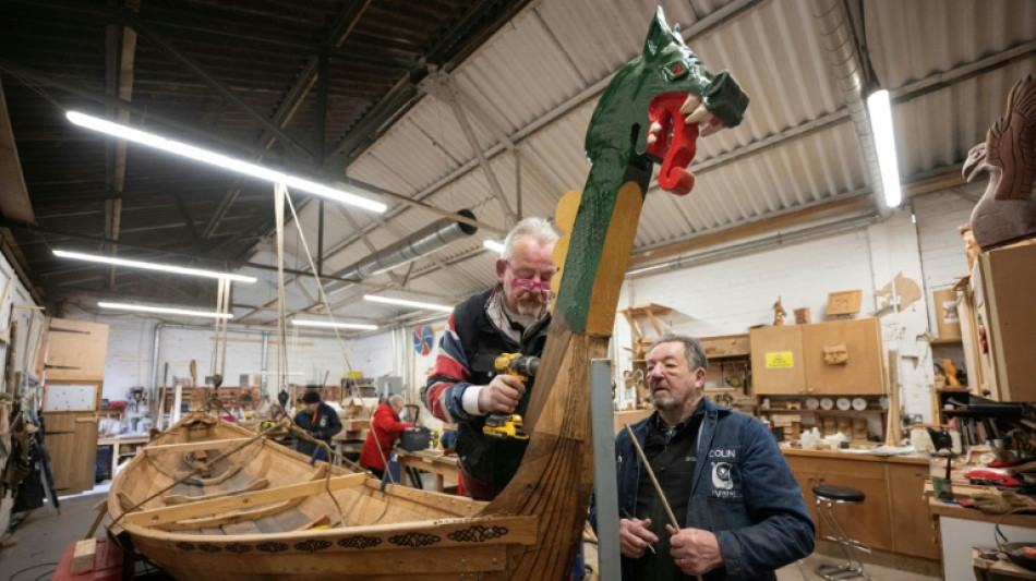 La construcción de un barco vikingo como terapia para exmilitares británicos