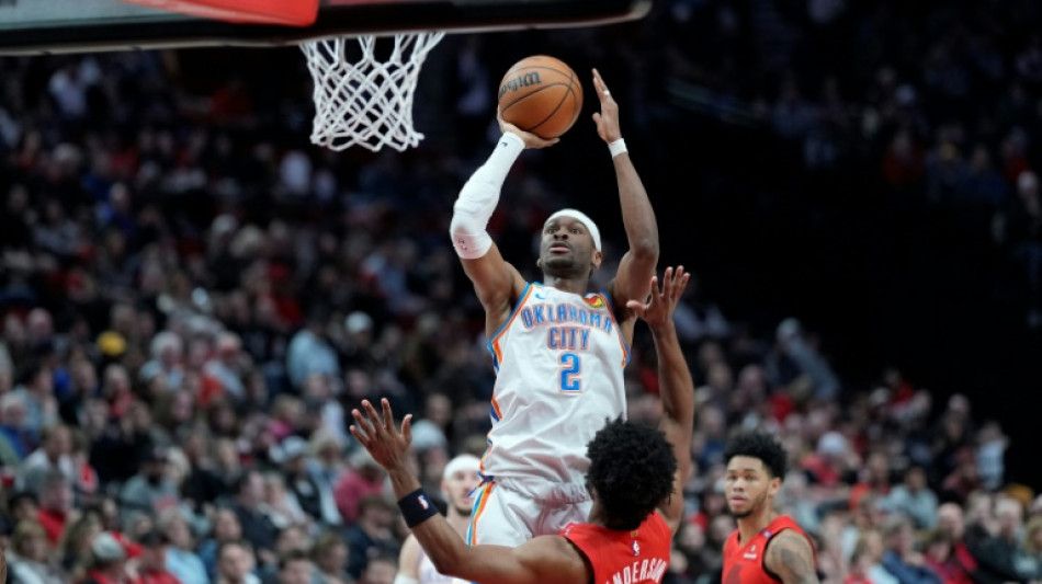 Thunder hold off Trail Blazers for bounce-back win