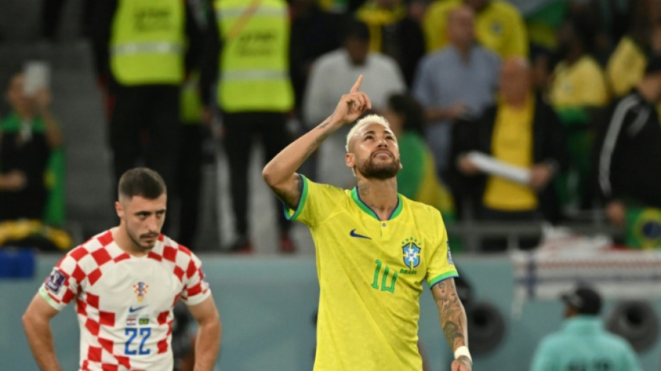 Neymar iguala a Pelé como máximo goleador de Brasil pero deja el Mundial entre lágrimas