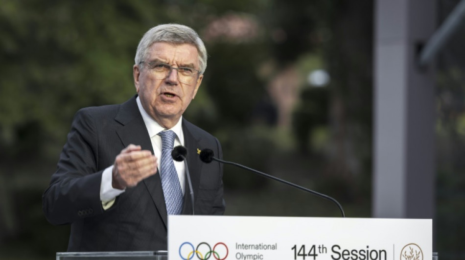 CIO: Thomas Bach rappelle la "fragilité" des valeurs olympiques