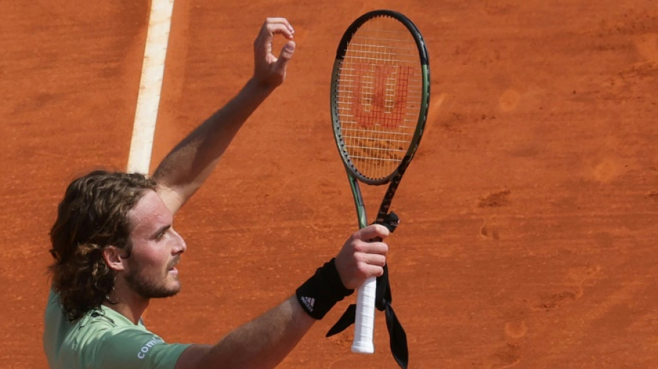 Monte-Carlo: Tsitsipas serein, Rublev éteint