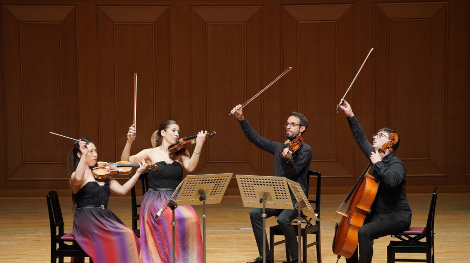 A Santa Cecilia il Quartetto Indaco e Michele Campanella