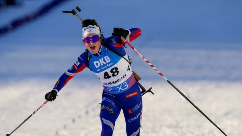 Biathlon: Lou Jeanmonnot rate la victoire à 2 dixièmes de Preuss