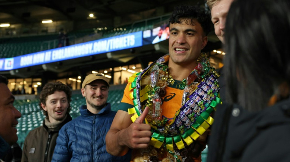 Test debut 'so much fun' for Suaalii as Wallabies triumph at Twickenham