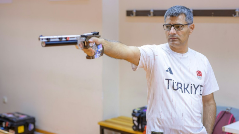 Turkish Olympic shooter aims to trademark viral stance